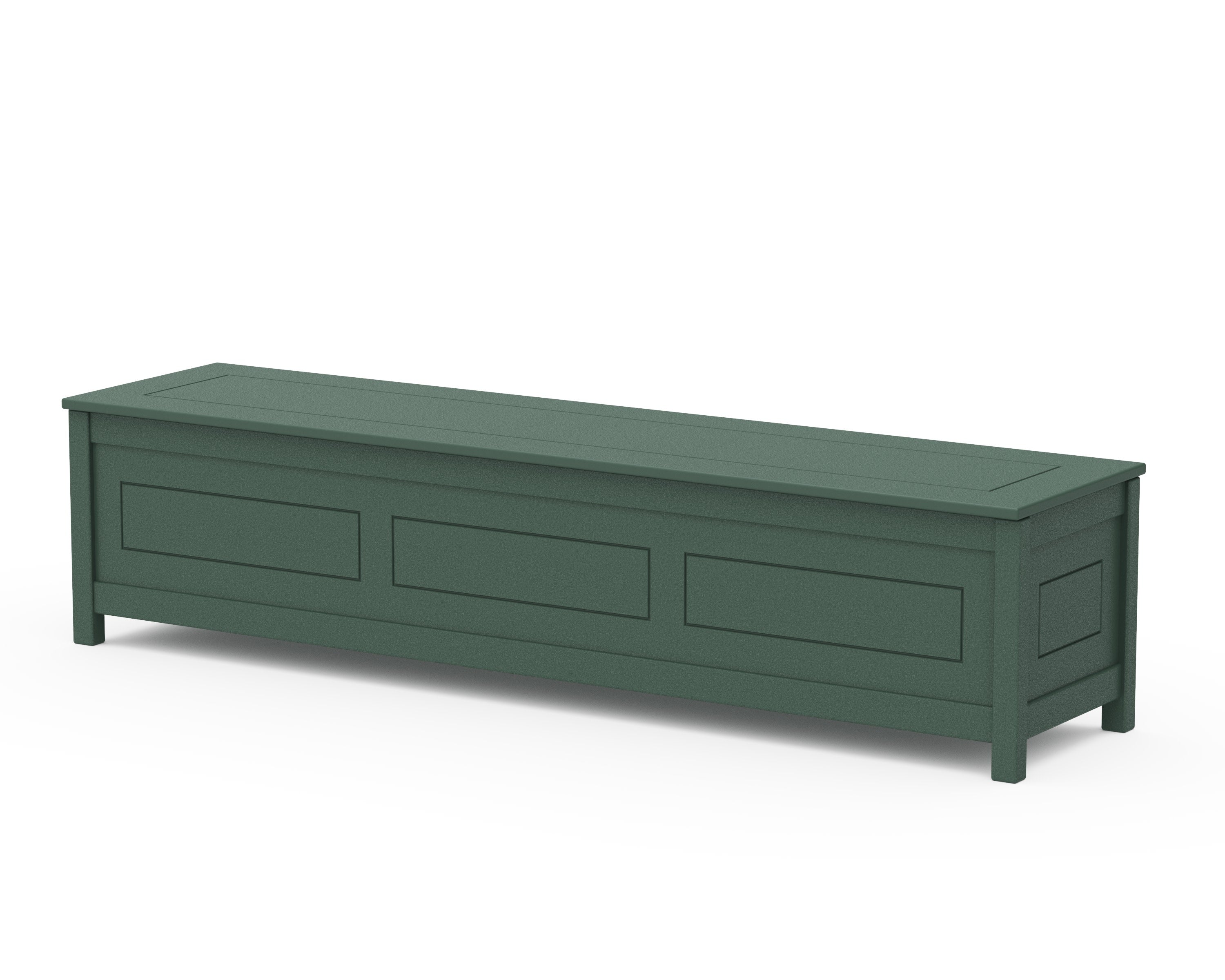 Country Living 72" Storage Bench in Green