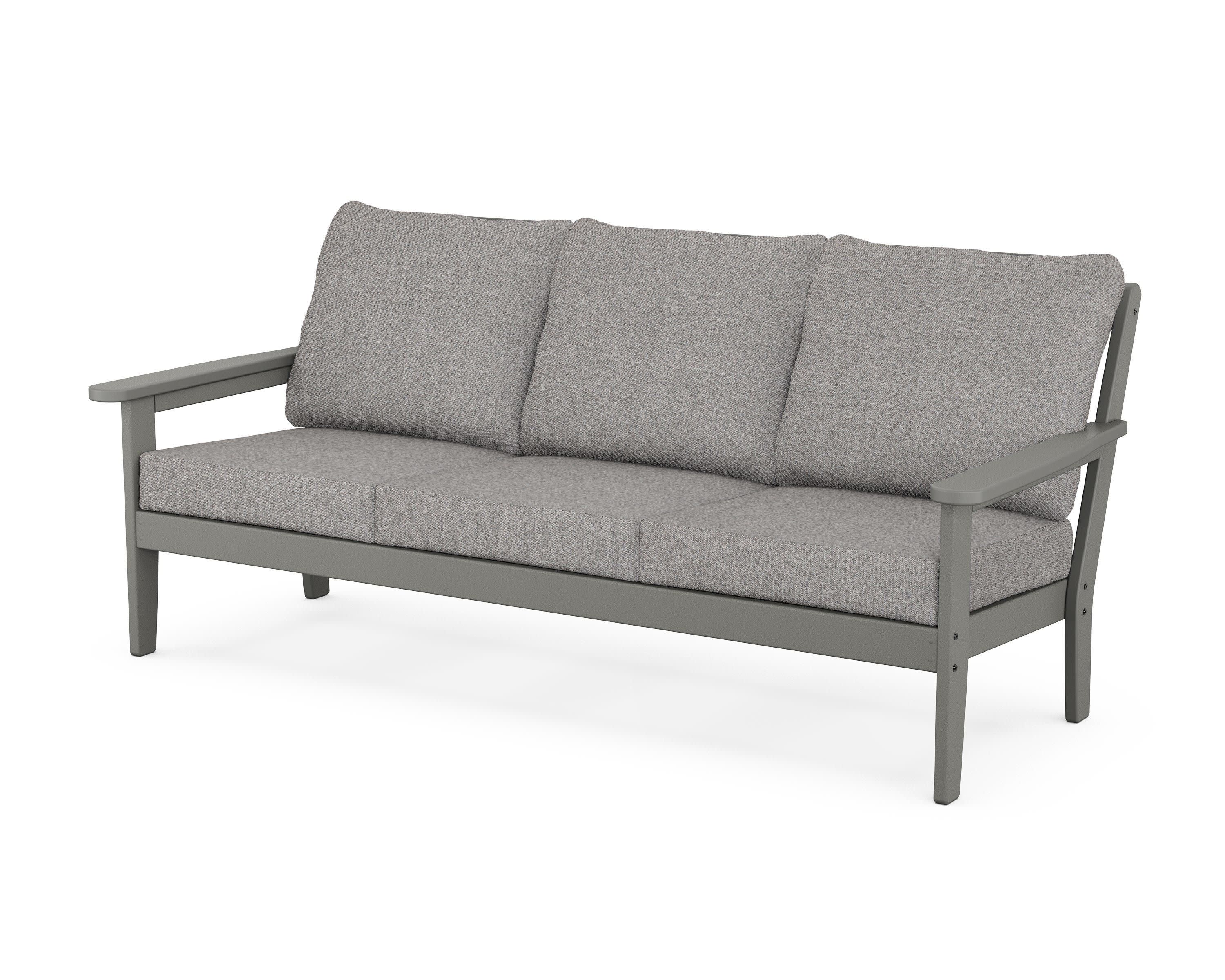 Cottage Deep Seating Sofa in Slate Grey / Grey Mist