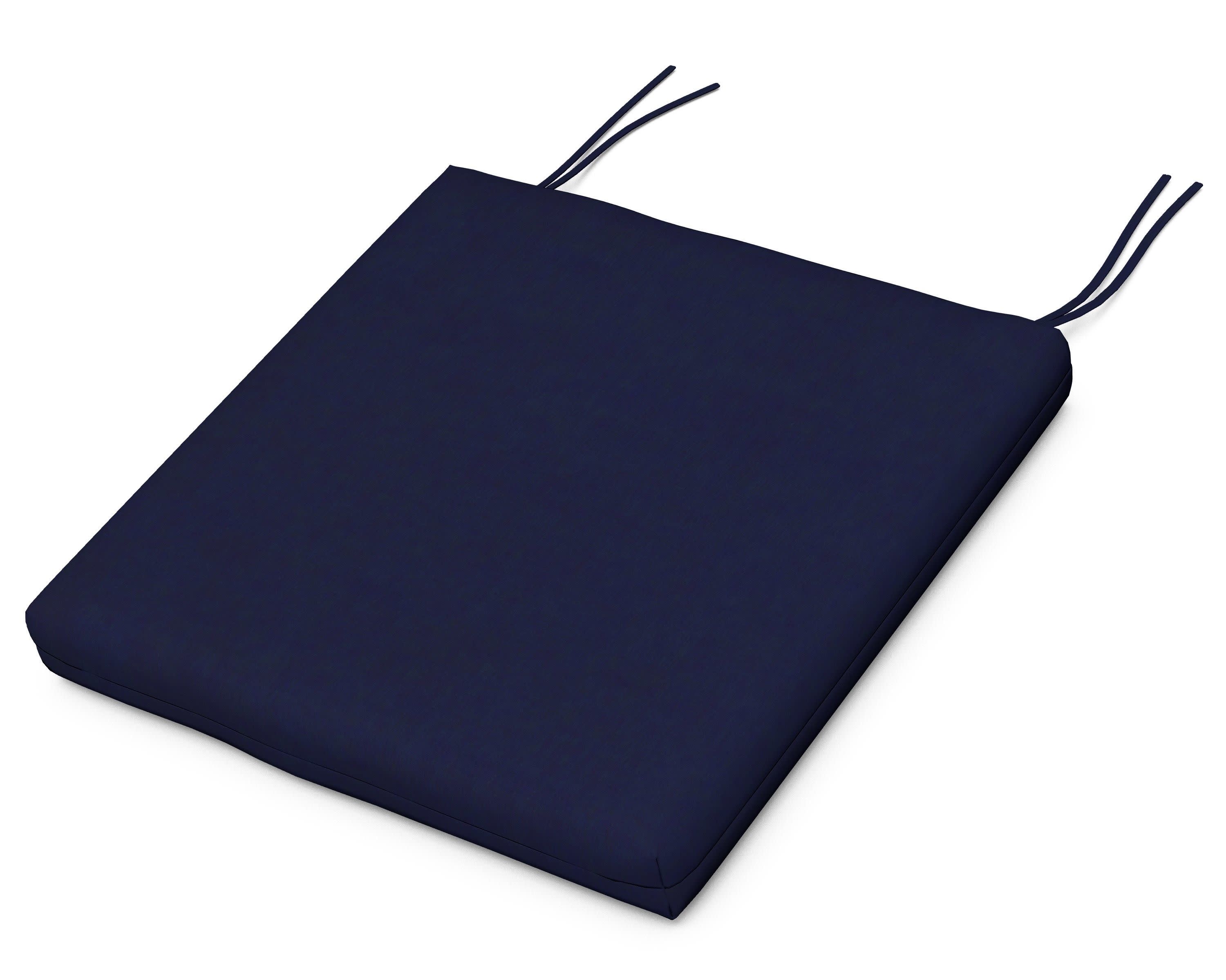Seat Cushion 17"D x 20.75"W x 2.5"H in Navy
