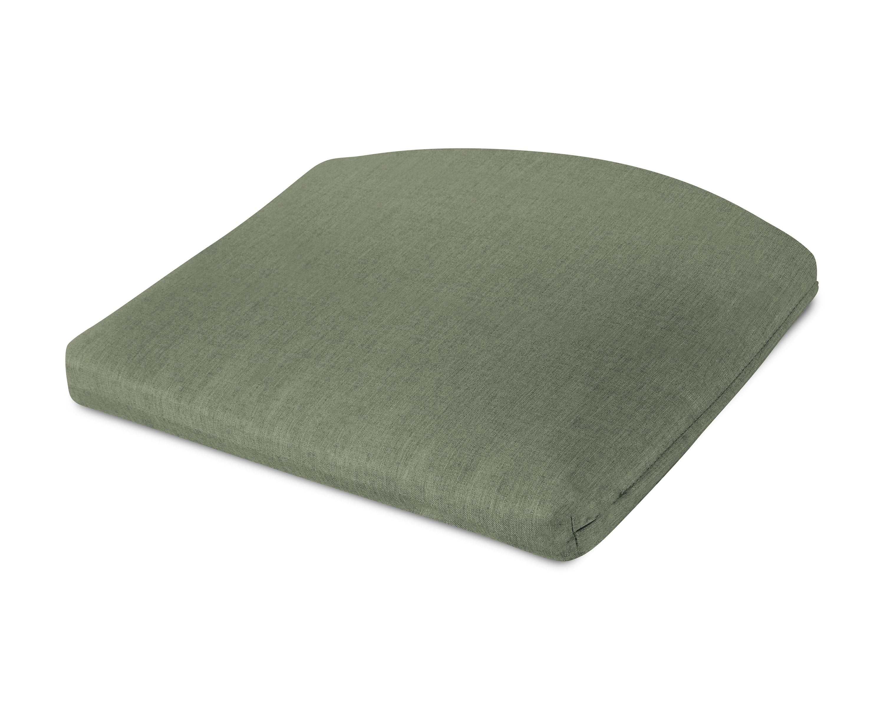 Standard Seat Cushion 18"D x 22"W x 2.5"H in Cast Sage