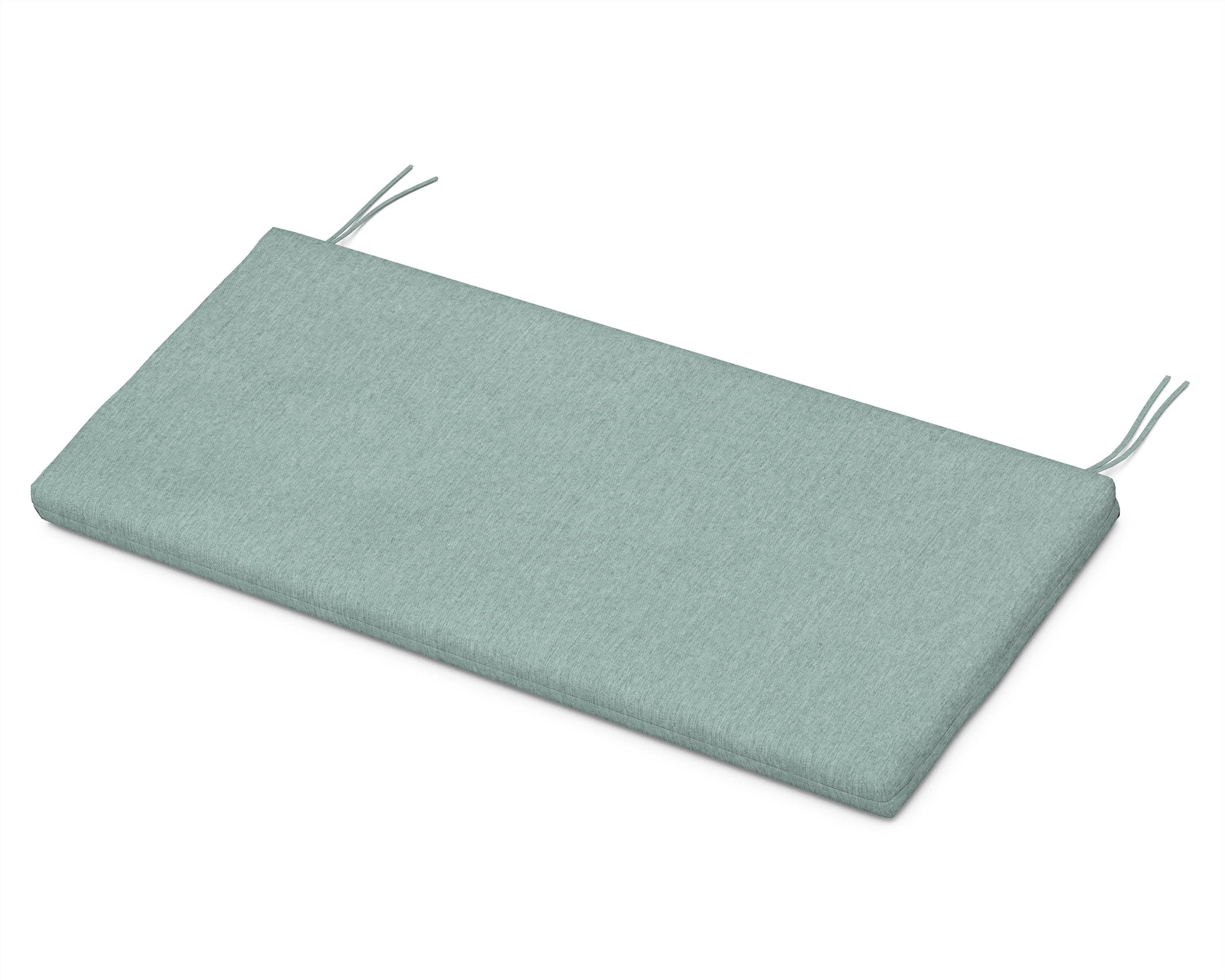 Bench Seat Cushion - 17.25"D x 43.5"W x 2.5"H in Glacier Spa