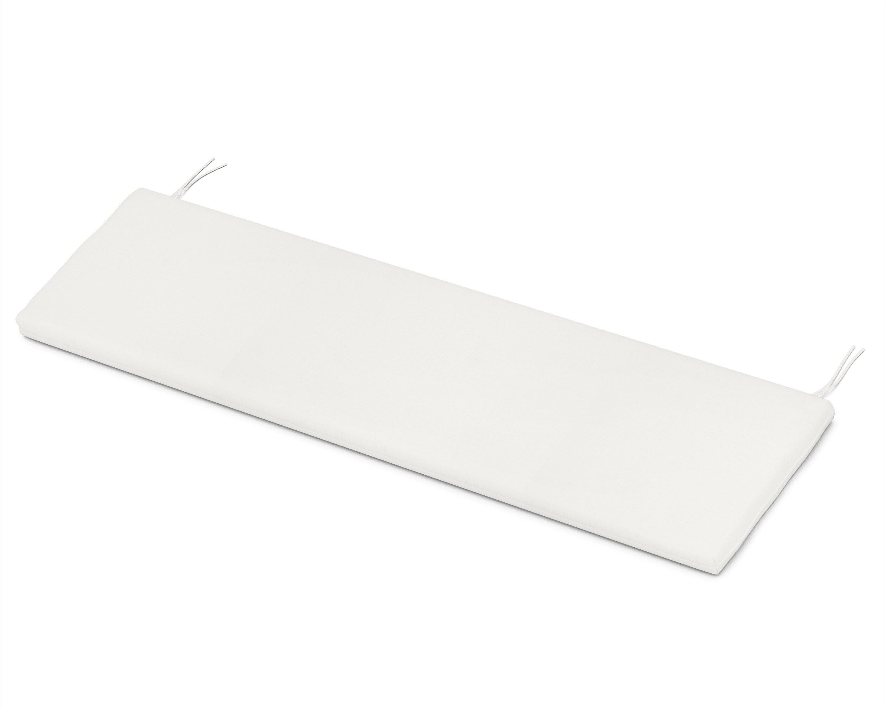 Bench Seat Cushion - 17.5"D x 55"W x 2.5"H in Natural Linen