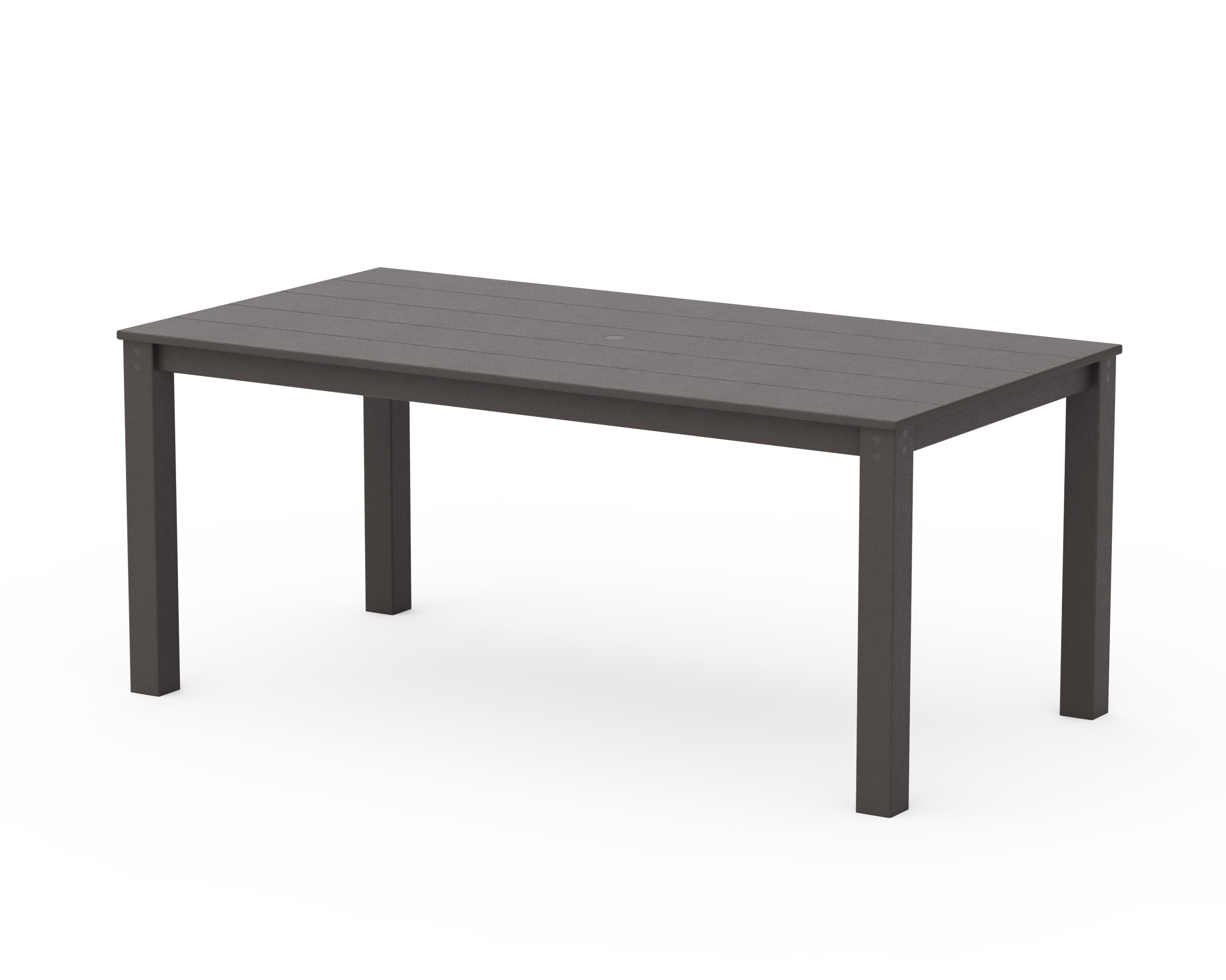 Parsons 38" X 72" Dining Table in Vintage Coffee