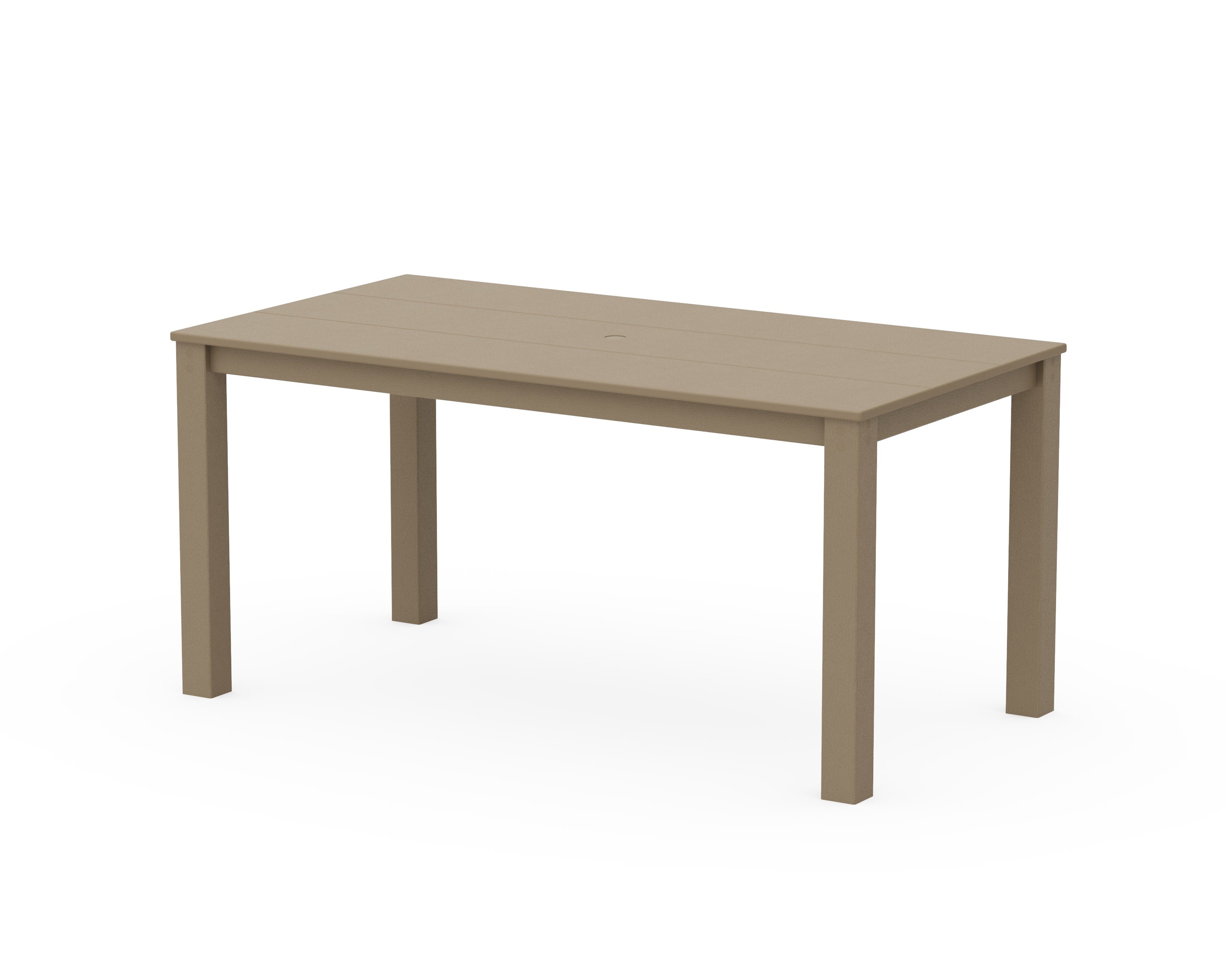 Studio Parsons 34" X 64" Dining Table in Vintage Sahara