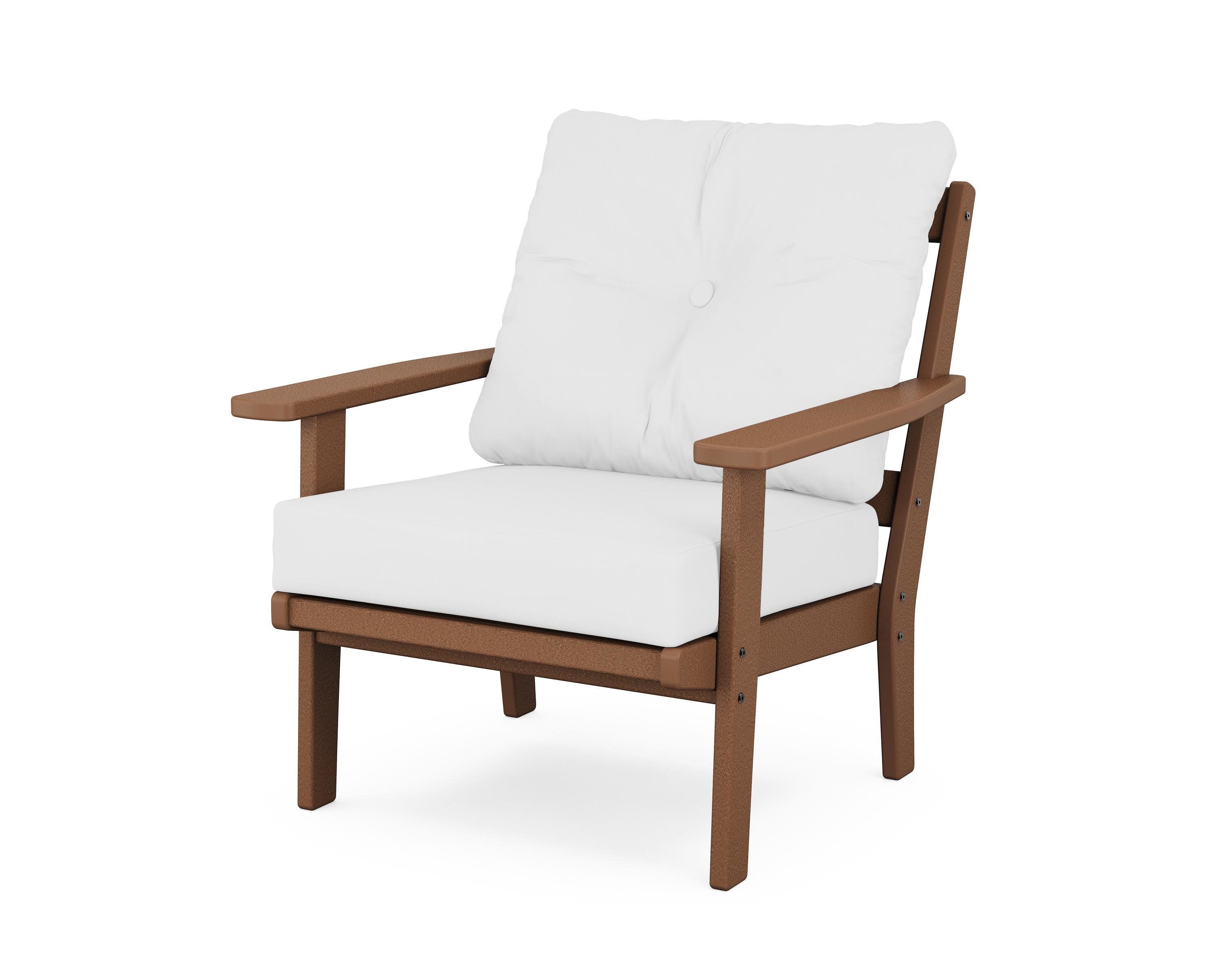 Prairie Deep Seating Chair in Teak / Natural