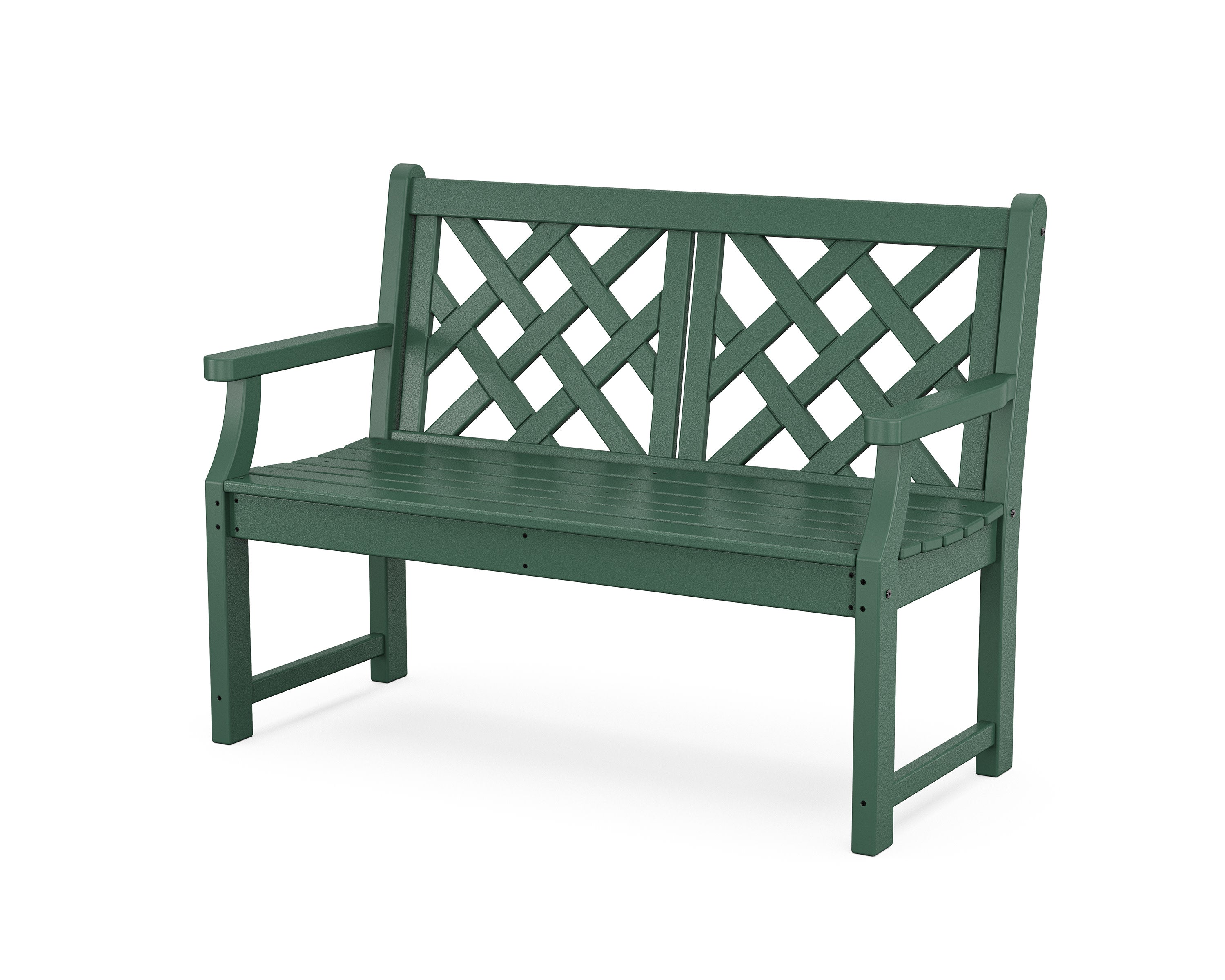 Wovendale 48" Bench in Green