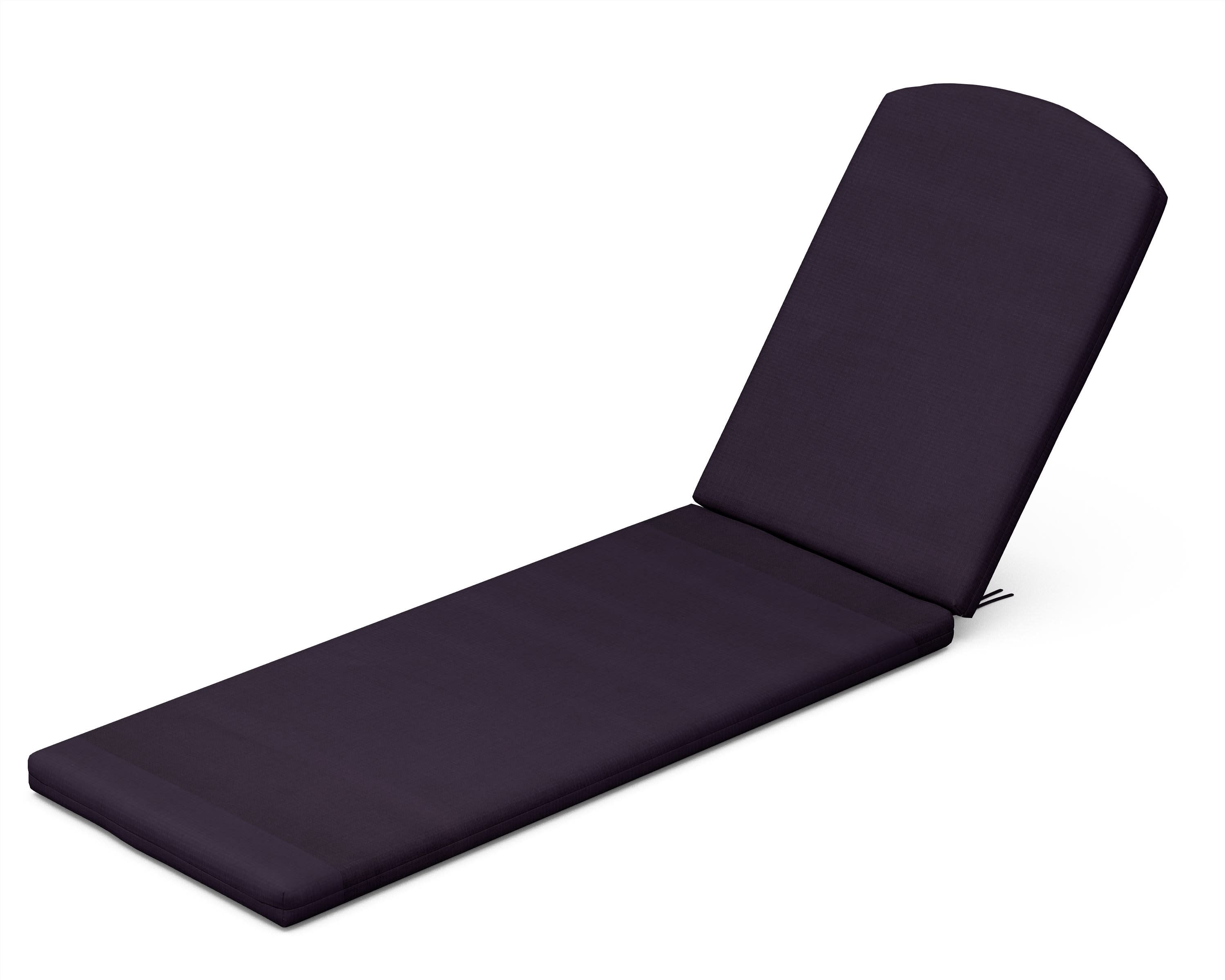 Chaise Cushion in Navy Linen
