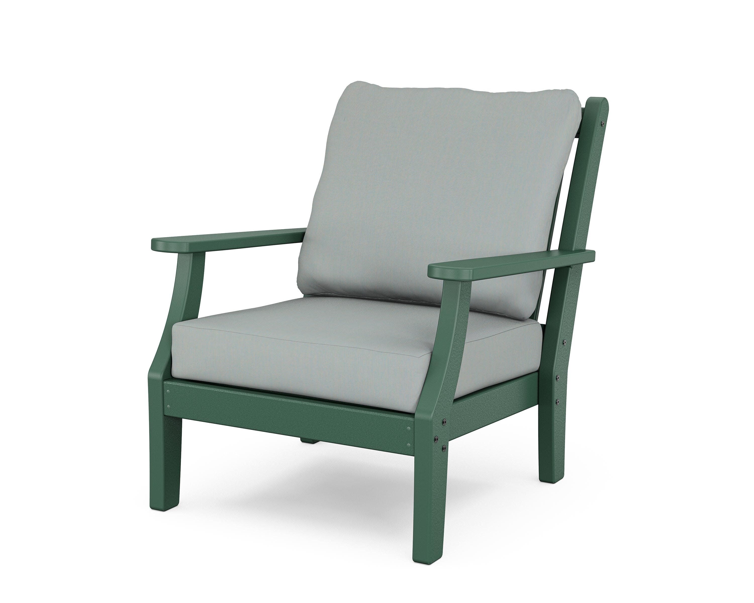 Wovendale Deep Seating Chair in Green / Spa