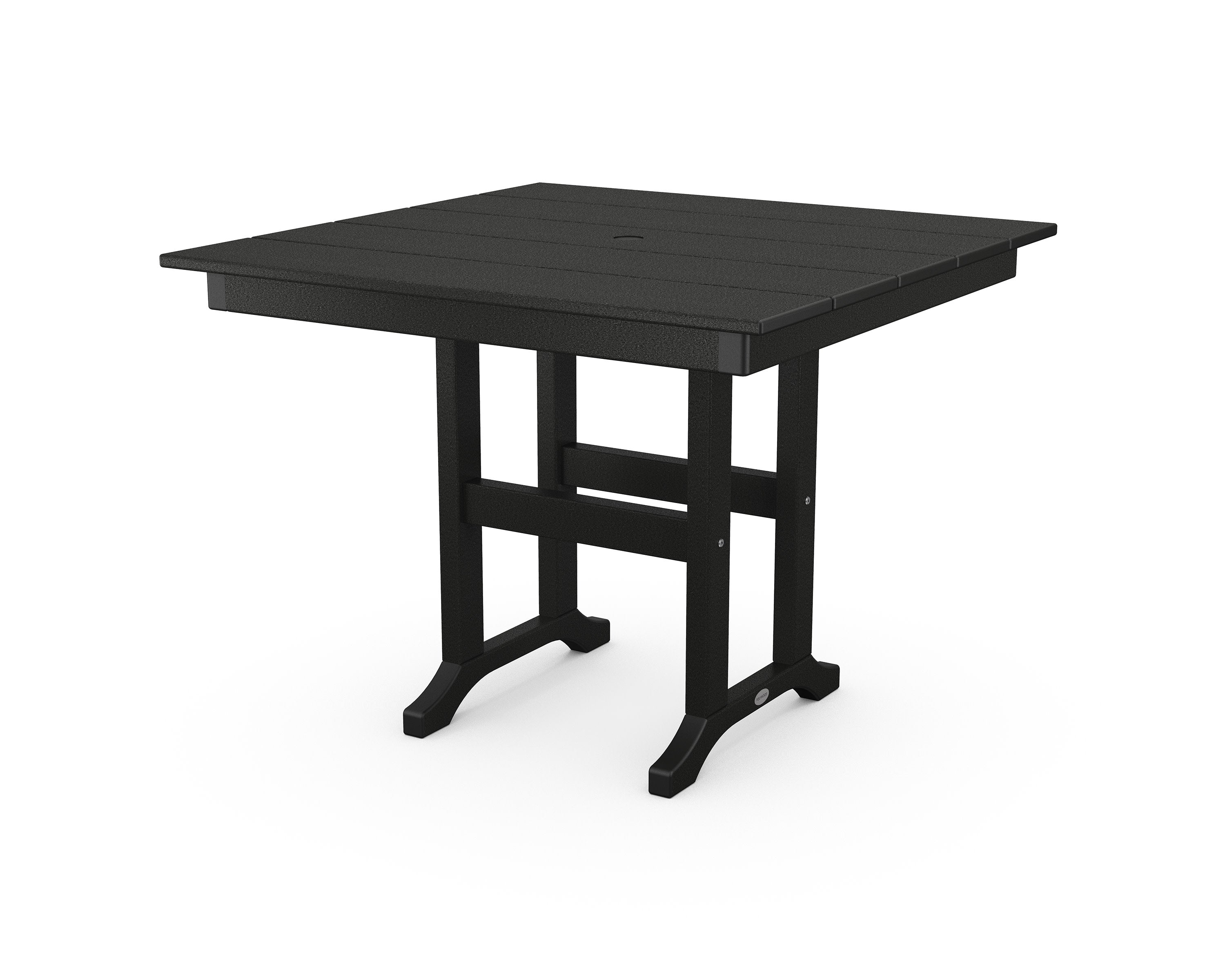 Farmhouse 37" Dining Table in Black