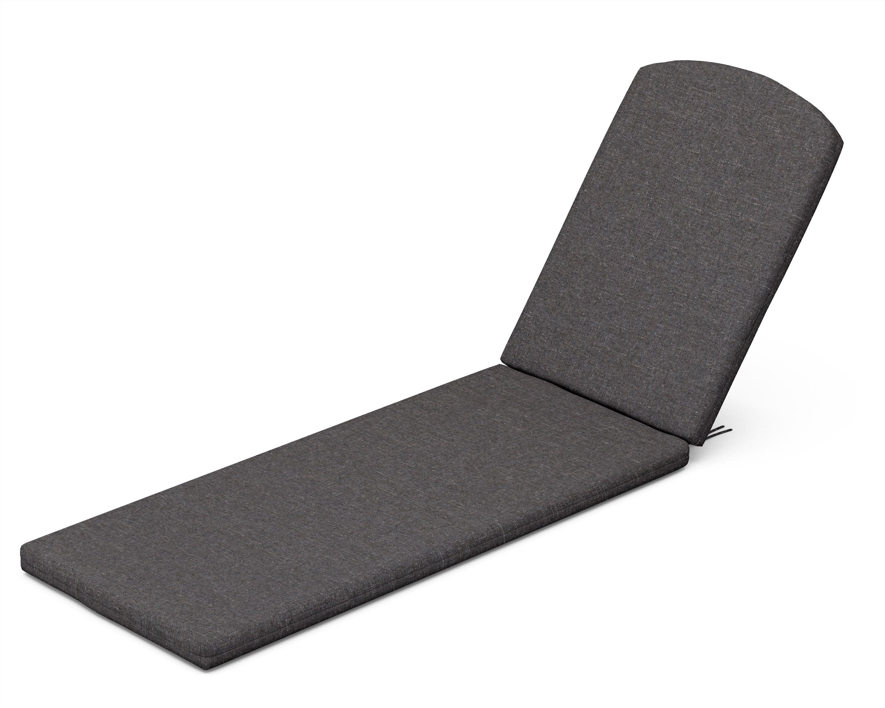 Chaise Cushion in Ash Charcoal