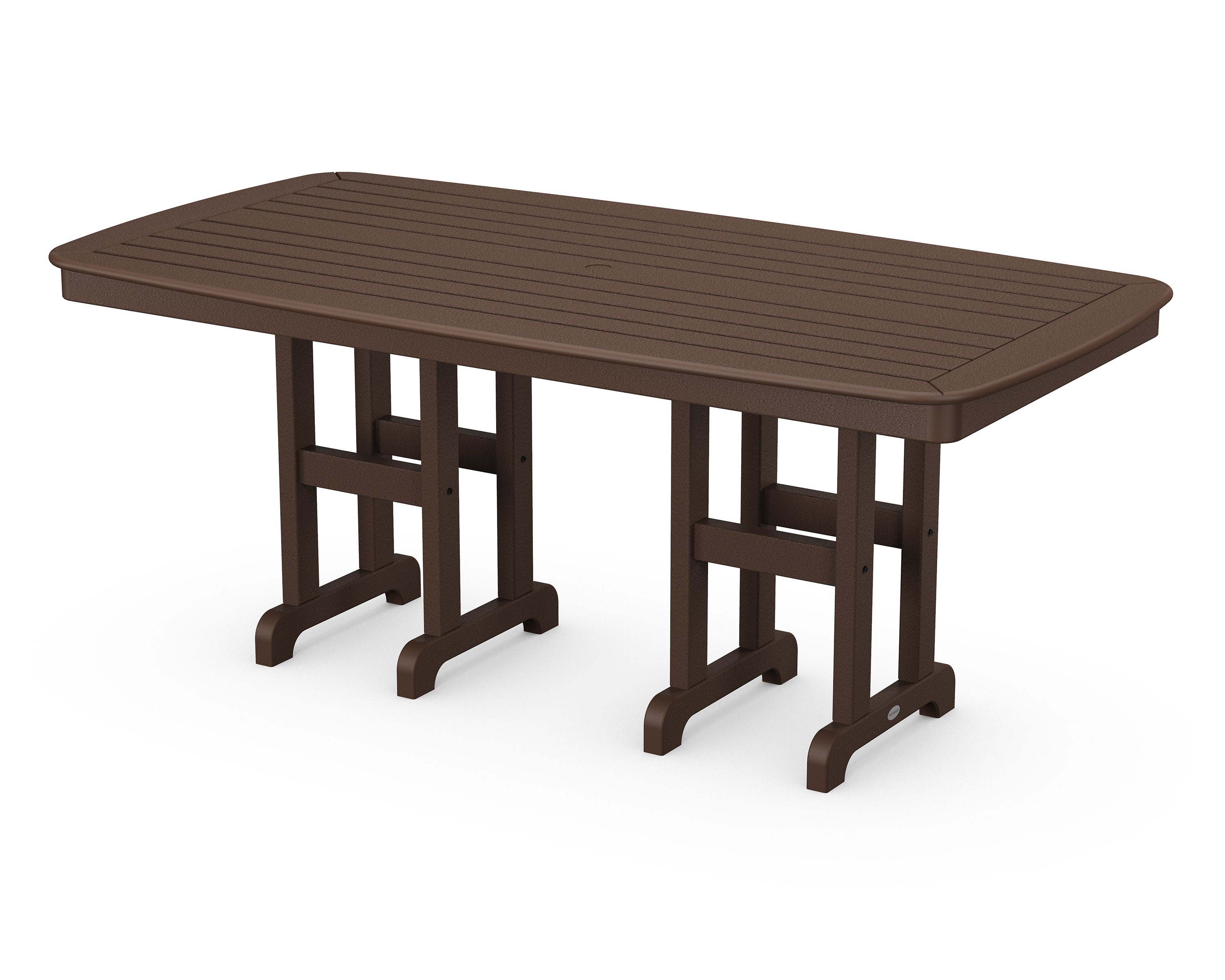 Nautical 37" x 72" Dining Table in Mahogany