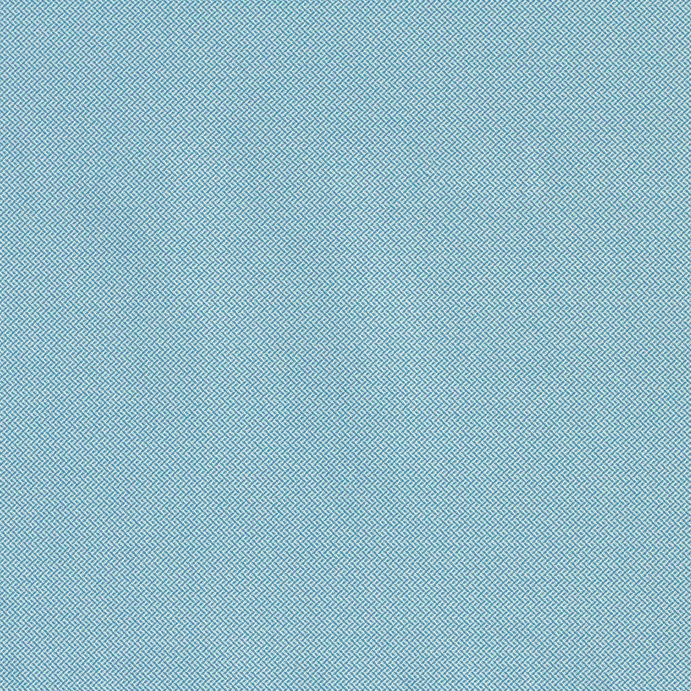 Vineyard Ottoman Cushion in Lattice Sky Blue