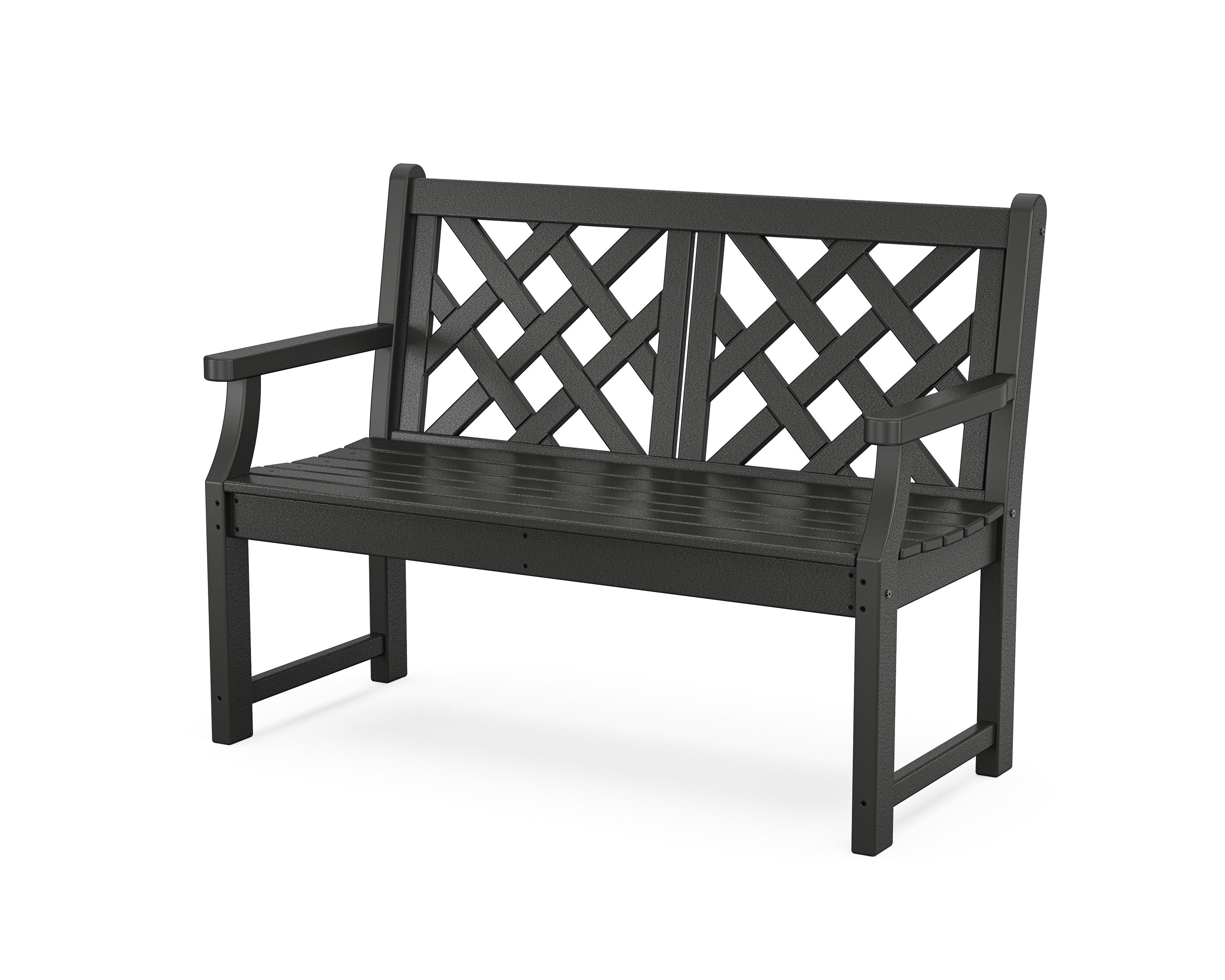 Wovendale 48" Bench in Black