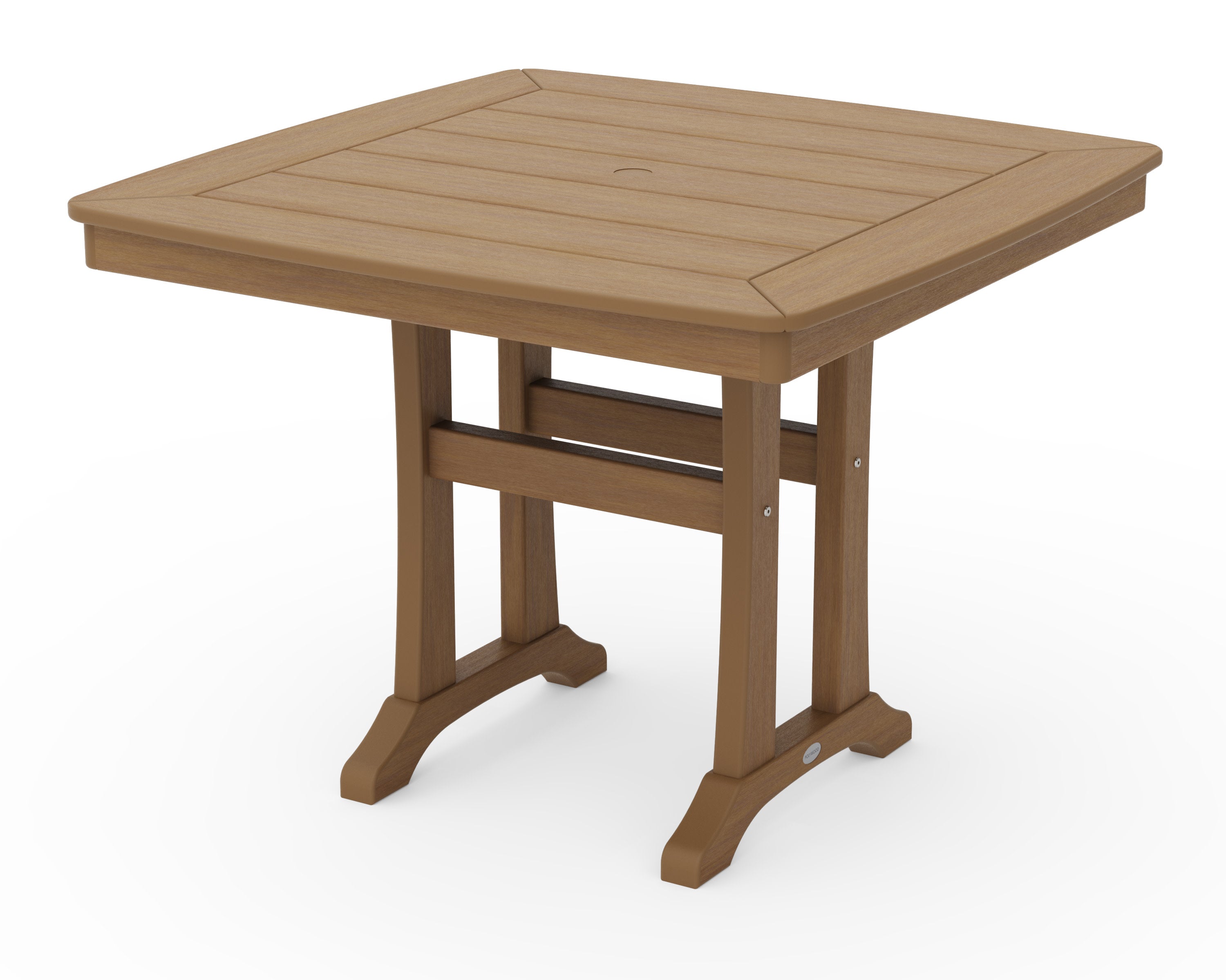 Nautical Trestle 37" Dining Table in Natural