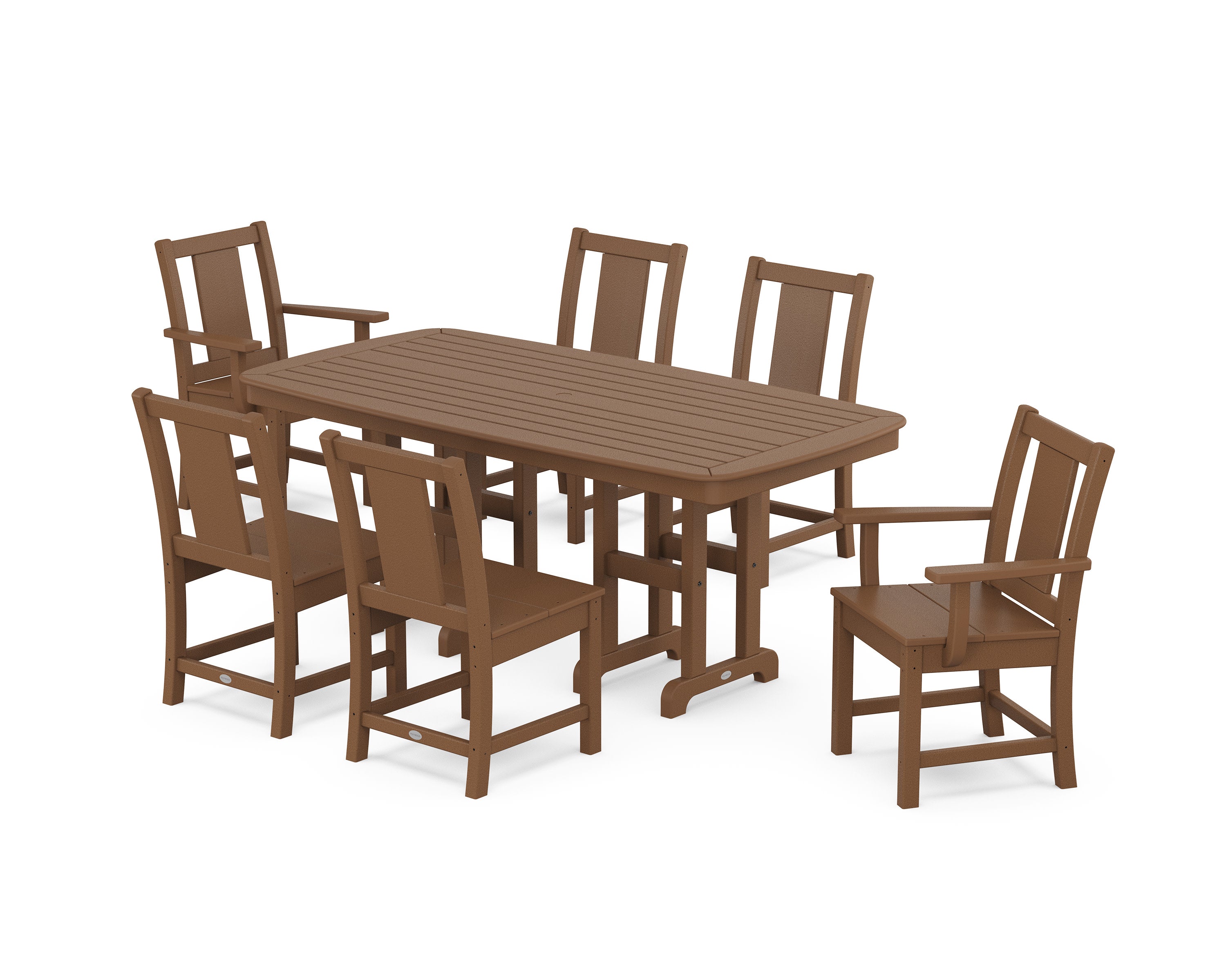 Prairie 7-Piece Dining Set in Teak