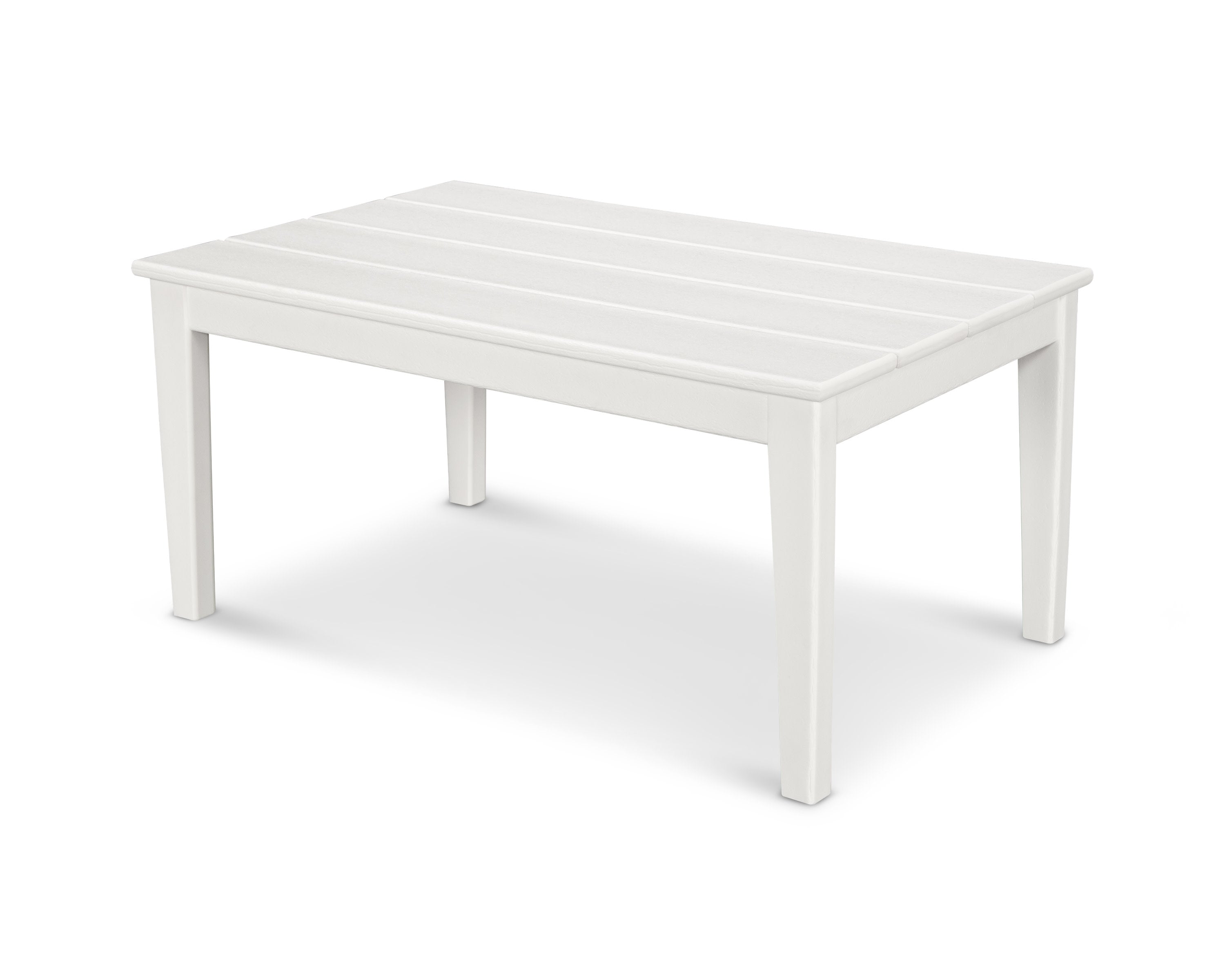 Newport 22" x 36" Coffee Table in White