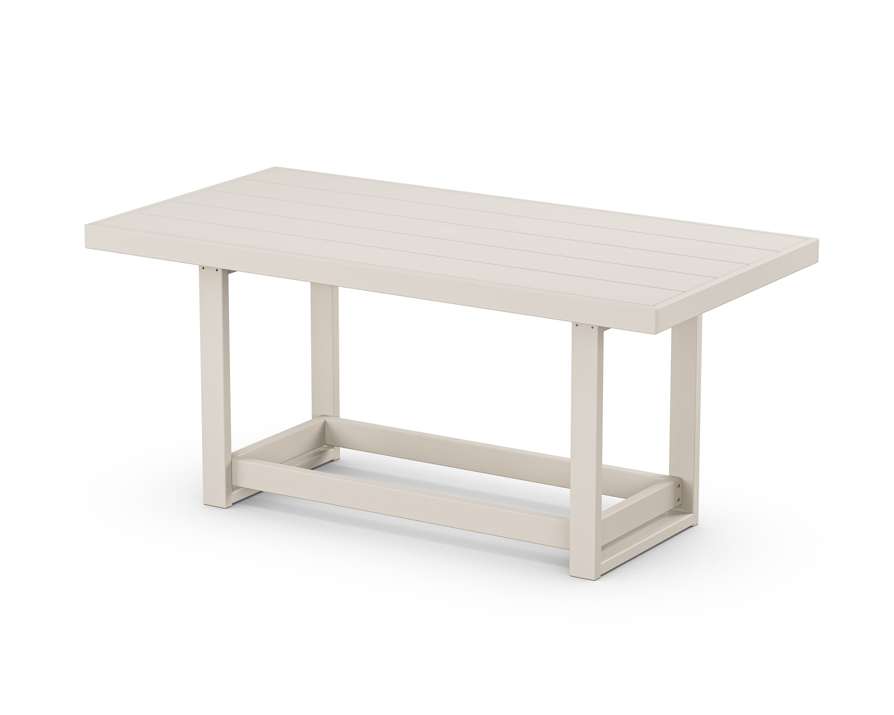 EDGE 40 x 78 Counter Table in Sand